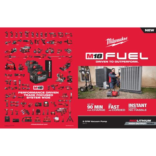 Main product image of M18 FUEL 5 CFM Vacuum Pump Kit