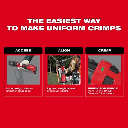 Main product image of M18 FORCE LOGIC 6T Latched Linear Utility Crimper, 2979-20