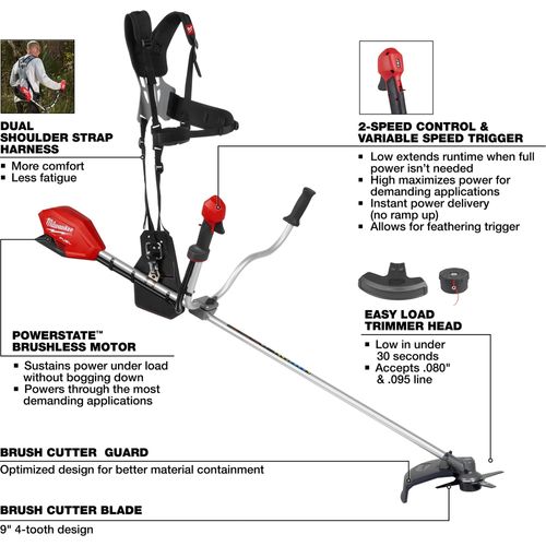 Main product image of M18 FUEL Brush Cutter, 3015-20