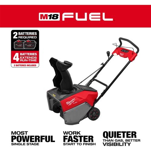 Main product image of M18 FUEL 21" Auger Propelled Dual Battery Single Stage Snow Blower Kit, 3036-22HD