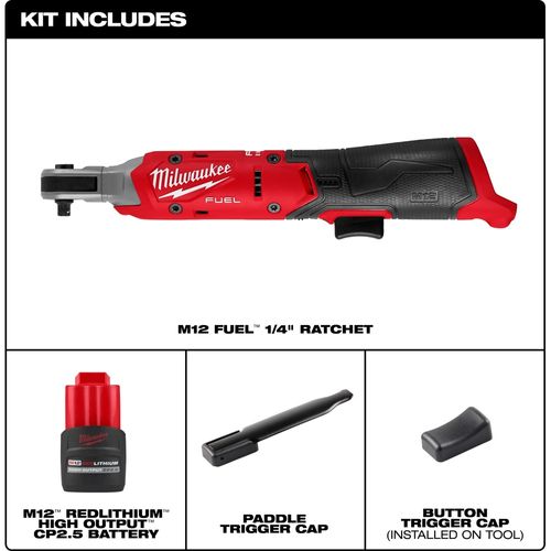 Main product image of M12 FUEL 1/4" Ratchet Kit, 3052-21
