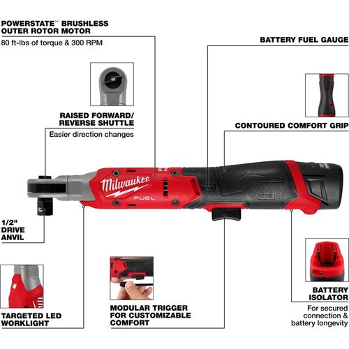 Main product image of M12 FUEL 1/2" Ratchet Kit, 3054-21