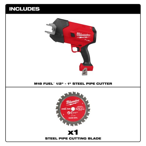 Main product image of 1/2" - 1" M18 FUEL Steel Pipe Cutter