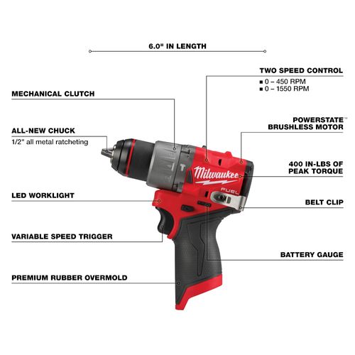Main product image of M12 FUEL Hammer Drill, Recip Saw, Flood Light Kit