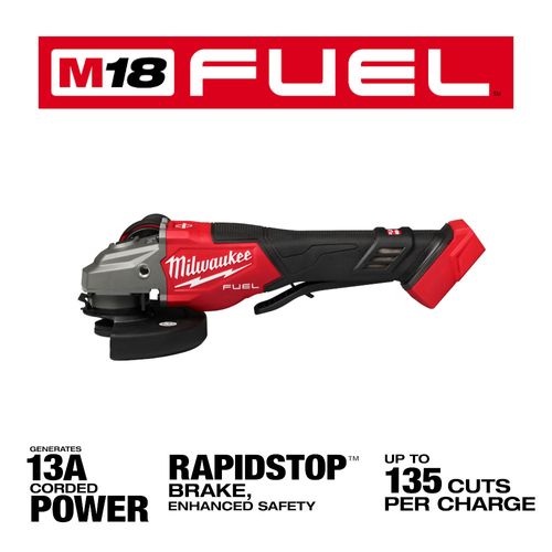 Main product image of M18 FUEL 4-1/2"- 6" Braking Grinder Paddle Switch