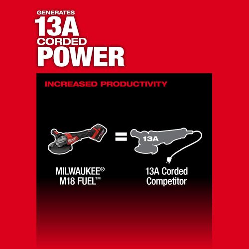 Main product image of M18 FUEL 4-1/2"- 6" Braking Grinder Paddle Switch