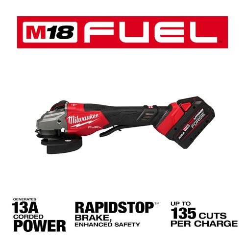 Main product image of M18 FUEL 4-1/2"- 6" Braking Grinder Kit w/ Paddle Switch