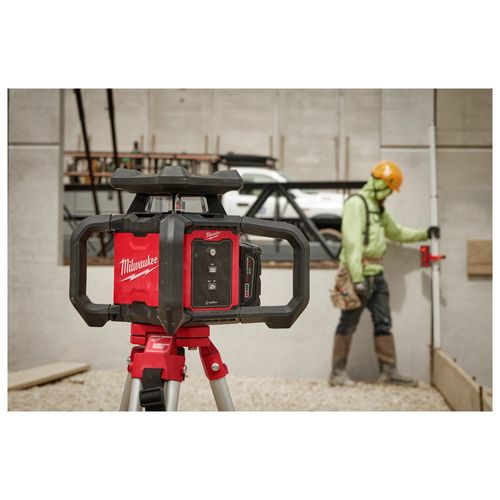 Main product image of M18 Red Exterior Rotary Laser Level Kit w/ Receiver, 3701-21