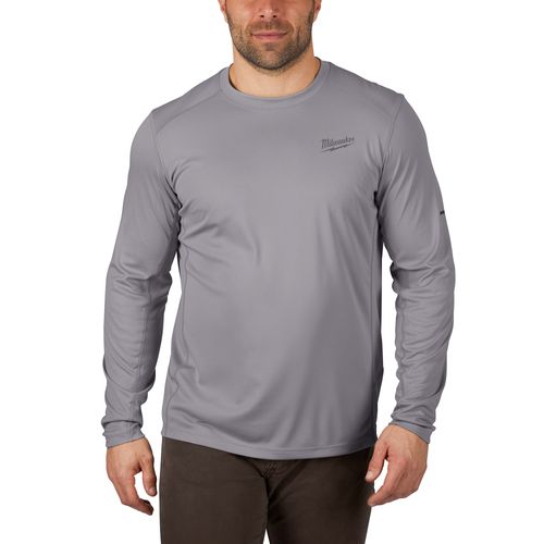 Main product image of Gray WORKSKIN Lightweight Performance Shirt - Long Sleeve (Large), 415G-L
