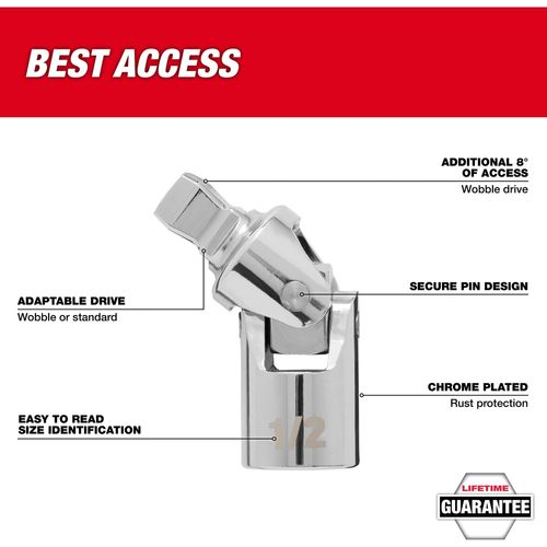 Main product image of 1/2" Drive Universal Joint, 42-04-9104