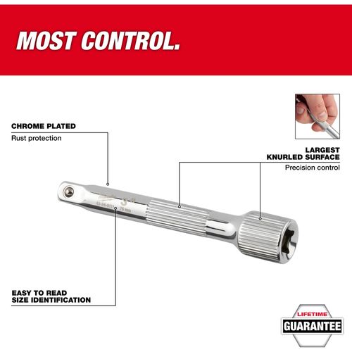 Main product image of 1/4" Drive 1.5" Extension, 43-24-9105