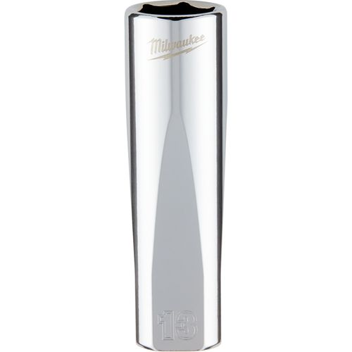 Main product image of 3/8" Drive 13mm Metric Deep Socket with FOUR FLAT Sides, 45-34-0013