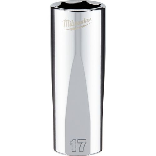 Main product image of 3/8" Drive 17mm Metric Deep Socket with FOUR FLAT Sides, 45-34-0117