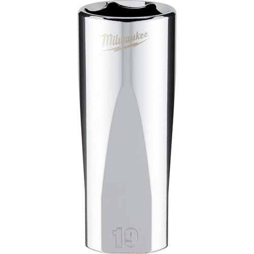 Main product image of 3/8" Drive 19mm Metric Deep Socket with FOUR FLAT Sides, 45-34-0119