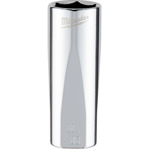 Main product image of 3/8" Drive 11/16" SAE Deep Socket with FOUR FLAT Sides, 45-34-6875