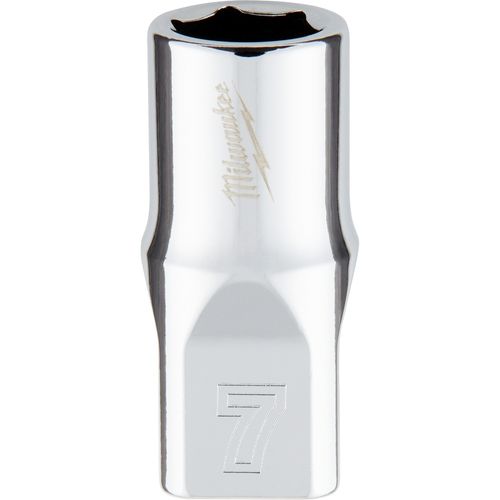 Main product image of 1/4" Drive 7mm Metric Socket with FOUR FLAT Sides, 45-34-9033