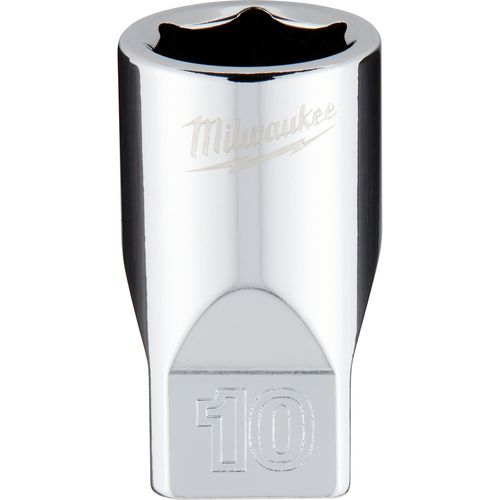 Main product image of 1/4" Drive 10mm Metric Socket with FOUR FLAT Sides, 45-34-9036