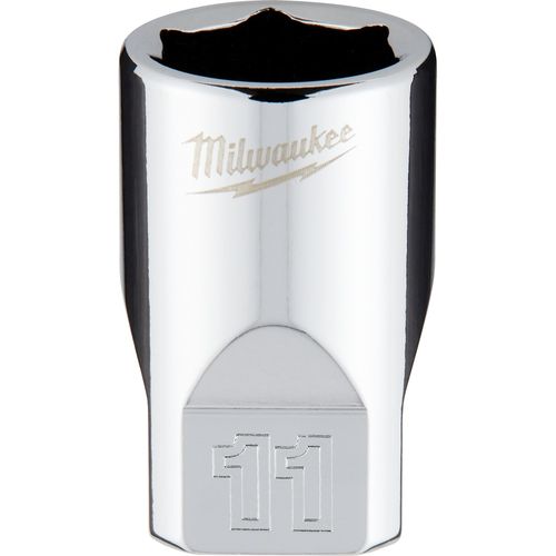 Main product image of 1/4" Drive 11mm Metric Socket with FOUR FLAT Sides, 45-34-9037