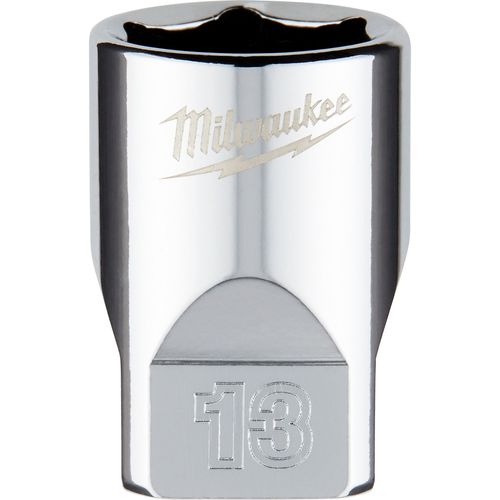 Main product image of 1/4" Drive 13mm Metric Socket with FOUR FLAT Sides, 45-34-9039