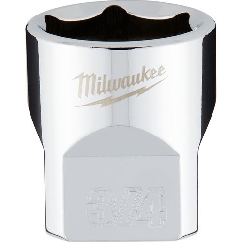 Main product image of 3/8" Drive 3/4" SAE Socket with FOUR FLAT Sides, 45-34-9068