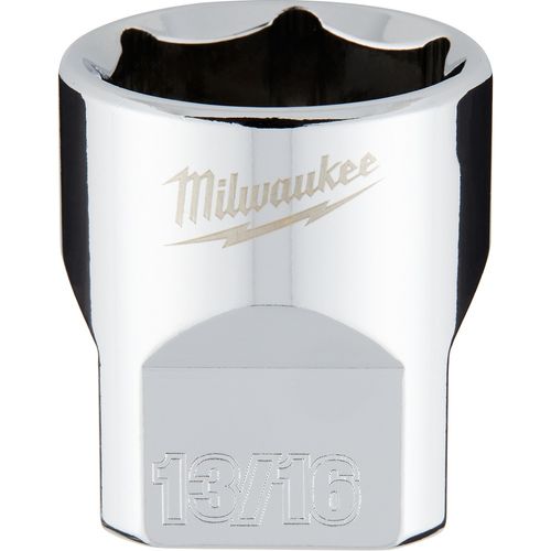 Main product image of 3/8" Drive 13/16" SAE Socket with FOUR FLAT Sides, 45-34-9069