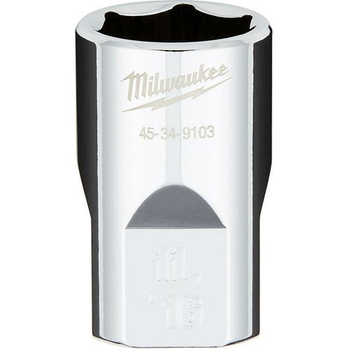 Main product image of 1/2" Drive 11/16" SAE 6-Point Socket with FOUR FLAT Sides, 45-34-9103