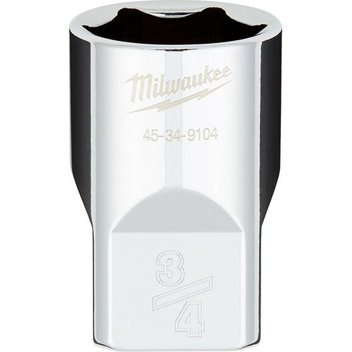 Main product image of 1/2" Drive 3/4" SAE 6-Point Socket with FOUR FLAT Sides, 45-34-9104