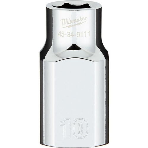 Main product image of 1/2" Drive10MM Metric 6-Point Socket with FOUR FLAT Sides, 45-34-9111