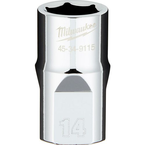 Main product image of 1/2" Drive 14MM Metric 6-Point Socket with FOUR FLAT Sides, 45-34-9115