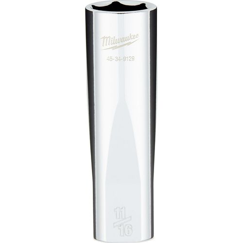 Main product image of 1/2" Drive 11/16" SAE 6-Point Deep Socket with FOUR FLAT Sides, 45-34-9129