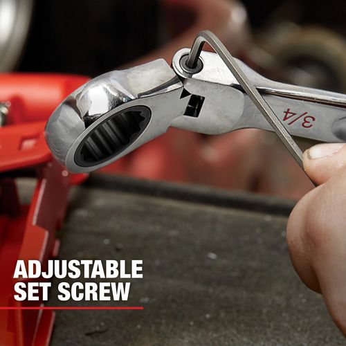 Main product image of 12mm Flex Head Ratcheting Combination Wrench, 45-96-9612