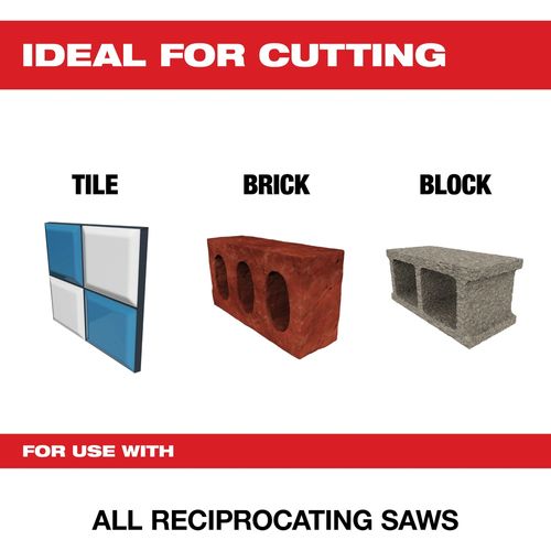 Main product image of 9" Carbide Grit SAWZALL Blade, 48-00-1431