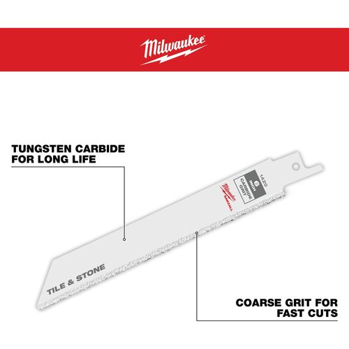 Main product image of 9" Carbide Grit SAWZALL Blade, 48-00-1431