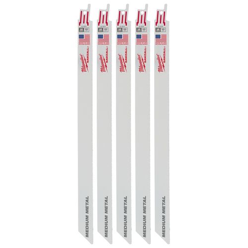 Main product image of 12" 18 TPI SAWZALL Blade for Medium Metal (Pack of 50), 48-01-6189