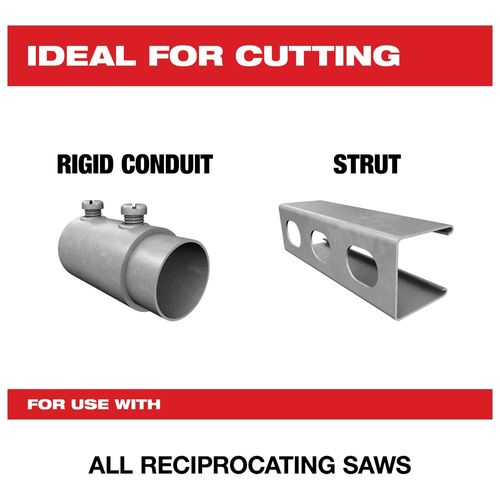 Main product image of 12" 18 TPI SAWZALL Blade for Medium Metal (Pack of 50), 48-01-6189