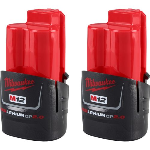 Main product image of M12 REDLITHIUM CP2.0 Battery Two Pack, 48-11-2422
