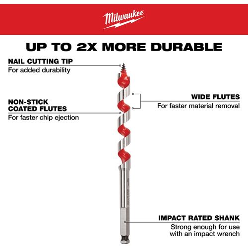 Main product image of 5/8" x 6-1/2" Auger Bit, 48-13-0725