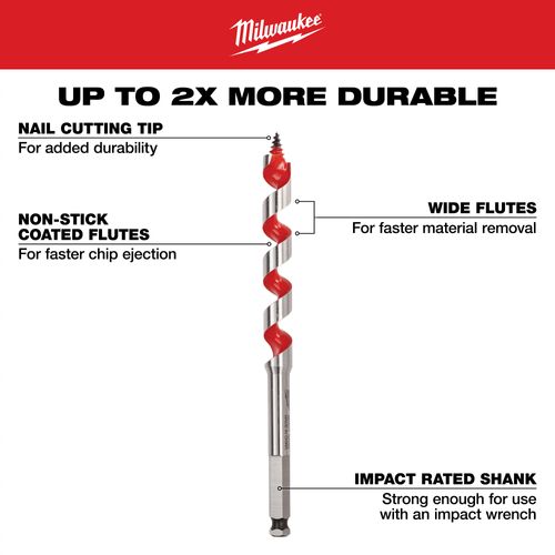 Main product image of 5/8" x 18" Ship Auger Bit, 48-13-5620