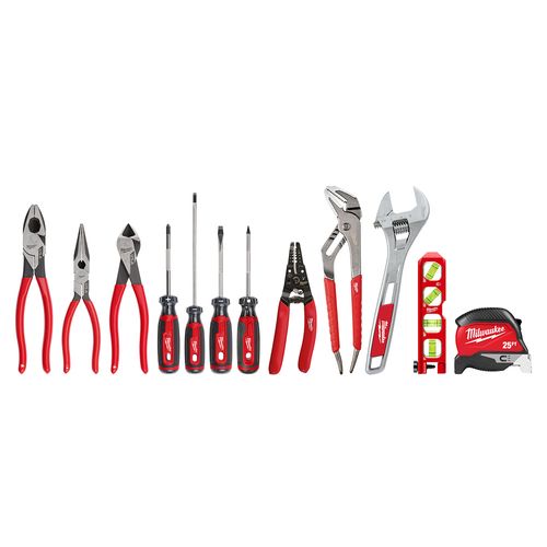 Main product image of 12-Piece Electrician's Hand Tool Set