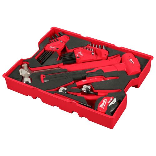 Main product image of 28 Piece Hex Key & Hammer Set with Tray for PACKOUT Drawers, 48-22-0161