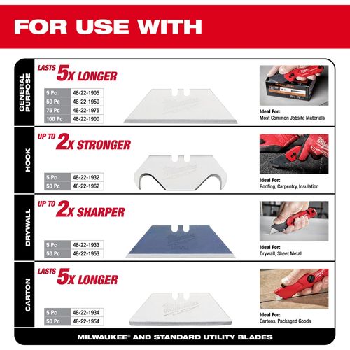 Main product image of Multi-Function Compact Utility Knife, 48-22-1517
