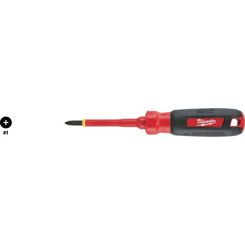 Main product image of #1 Phillips - 3" 1000V Insulated Screwdriver, 48-22-2211