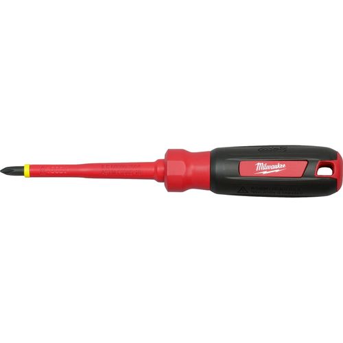 Main product image of #2 Phillips - 4" 1000V Insulated Screwdriver, 48-22-2212