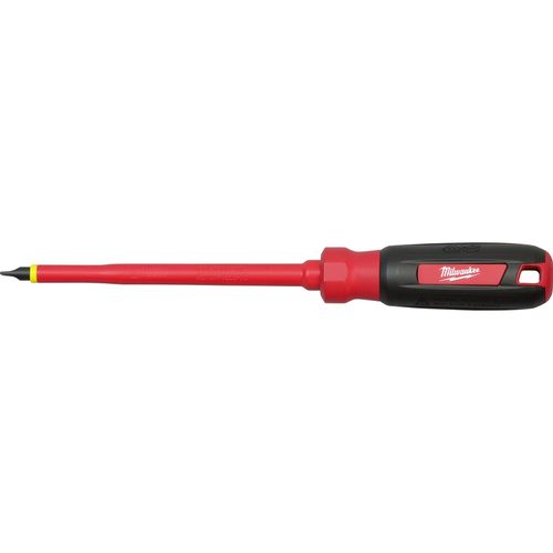 Main product image of 1/4" Slotted - 6" 1000V Insulated Screwdriver, 48-22-2221