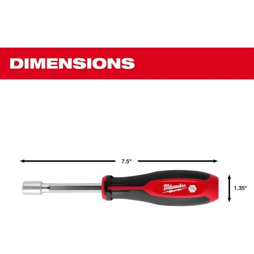 Main product image of 2 Piece SAE HollowCore Magnetic Nut Driver Set, 48-22-2542