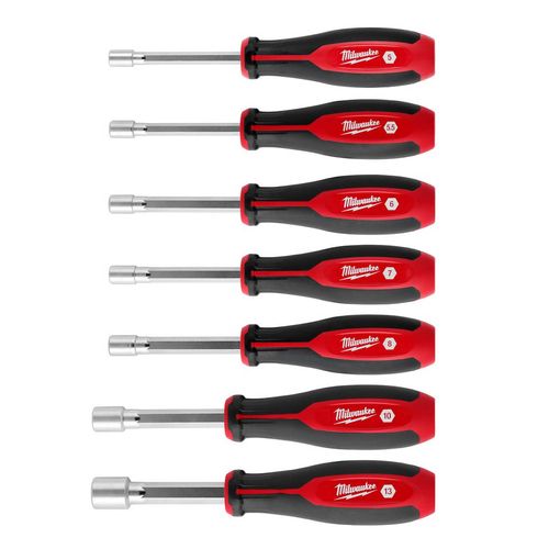 Main product image of 7 Piece Metric HollowCore Magnetic Nut Driver Set, 48-22-2548