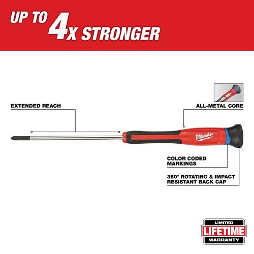 Main product image of 6 Piece Precision Screwdriver Set w/ Case, 48-22-2606