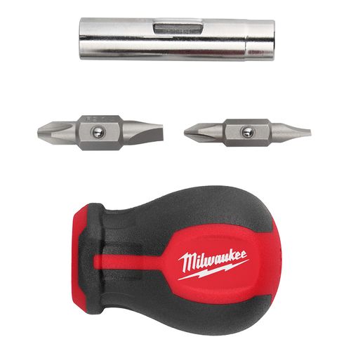 Main product image of 6-in-1 Stubby Multi-Bit Screwdriver