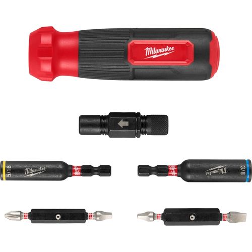 Main product image of 8-IN-1 Multi Bit & Nut Driver, w/ SHOCKWAVE Impact Duty Bits and Nut Drivers, 48-22-2922