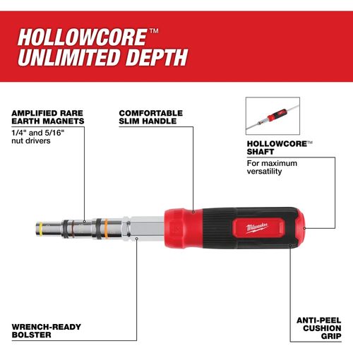 Main product image of 7-IN-1 HOLLOWCORE Multi-Nut Driver, 48-22-2923